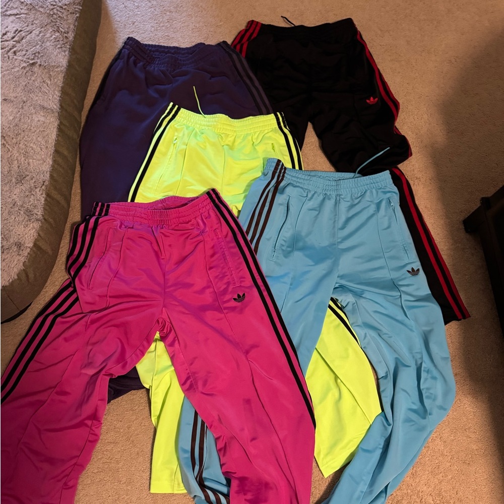 Adidas Kids Sweatpants - Black, Pink, Blue, Yellow